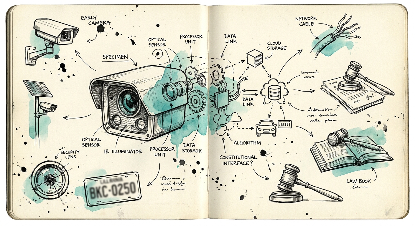 The Architecture of Automated Surveillance: Historical Development, Ecosystem Mechanics, and Constitutional Dynamics of Automated License Plate Readers