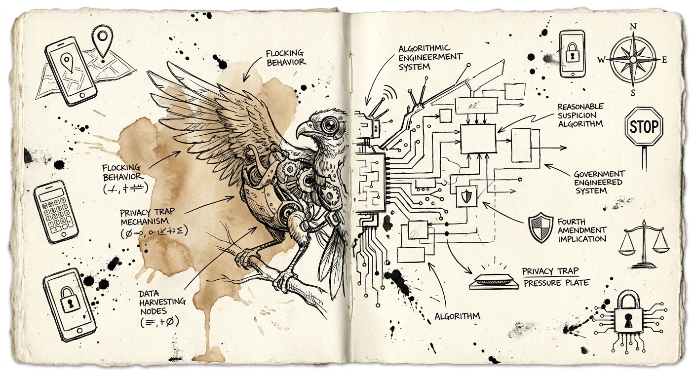 The "Flock Hopper" Paradox: Fourth Amendment Implications of Government-Engineered Privacy Traps and Algorithmic Reasonable Suspicion